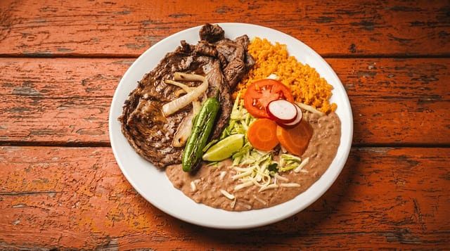 Grilled Steak Plate.