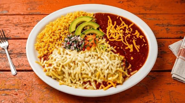 Burrito Plate.