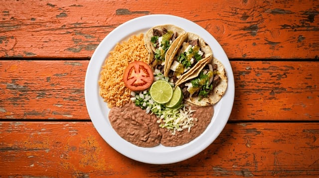 Tacos al Carbón.