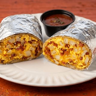 Breakfast Burrito with Potatoes